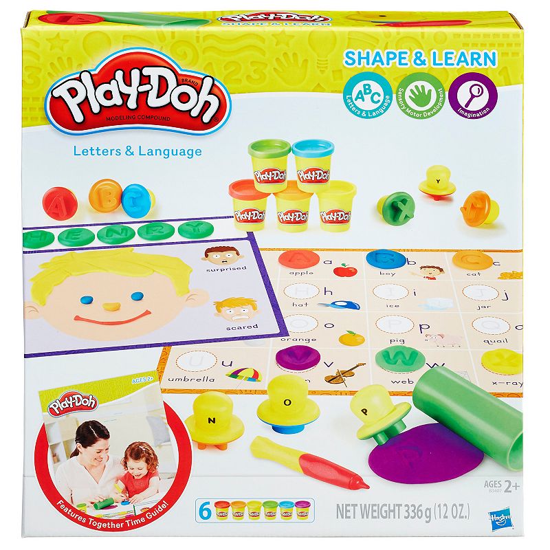 UPC 630509415458 product image for Play-Doh Shape & Learn Letters & Language Set | upcitemdb.com