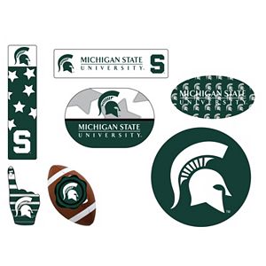 Michigan State Spartans Tailgate 6-Piece Magnet Set