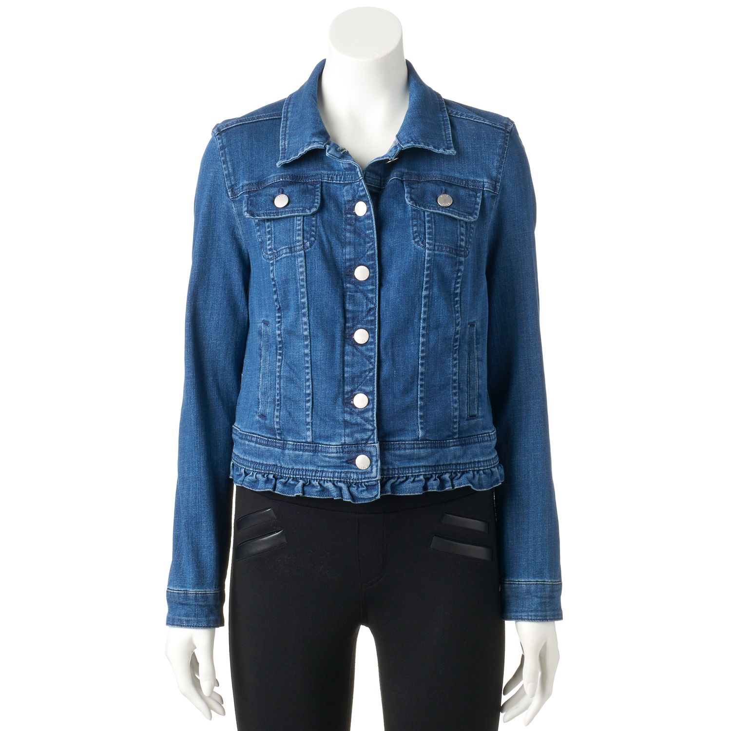 jean jackets for womens at kohls