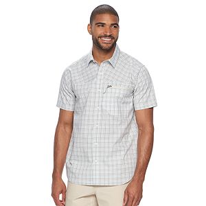 Men's Columbia Sycamore Falls Classic-Fit Plaid Stretch Button-Down Shirt