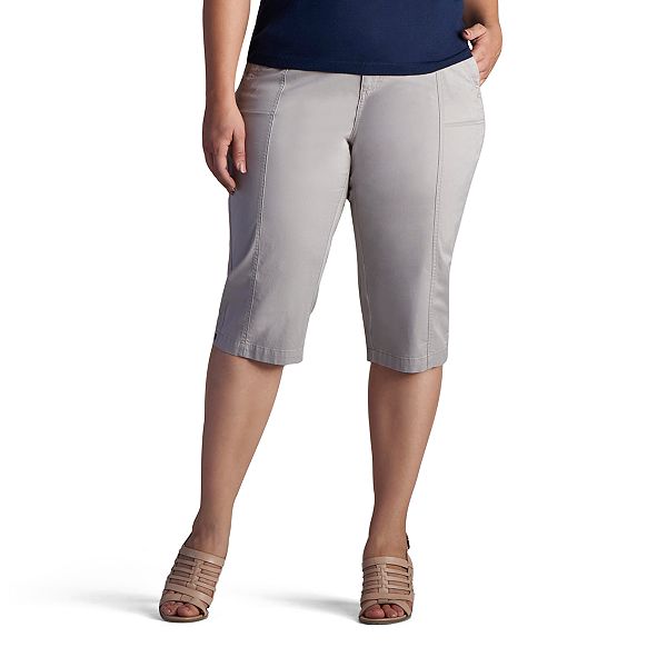 Plus Size Lee Lorelie Skimmer Capris