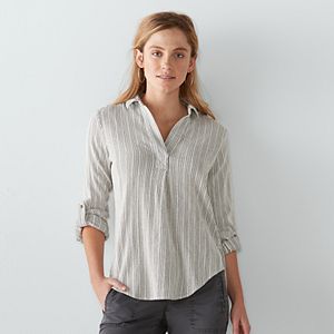 Women's SONOMA Goods for Life™ High-Low Striped Top