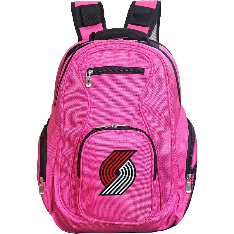 Portland Trail Blazers Premium Laptop Backpack, Pink