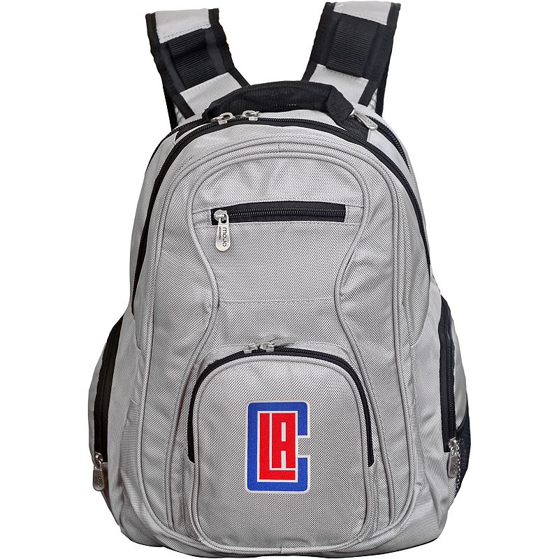 Los Angeles Clippers Premium Laptop Backpack, Grey