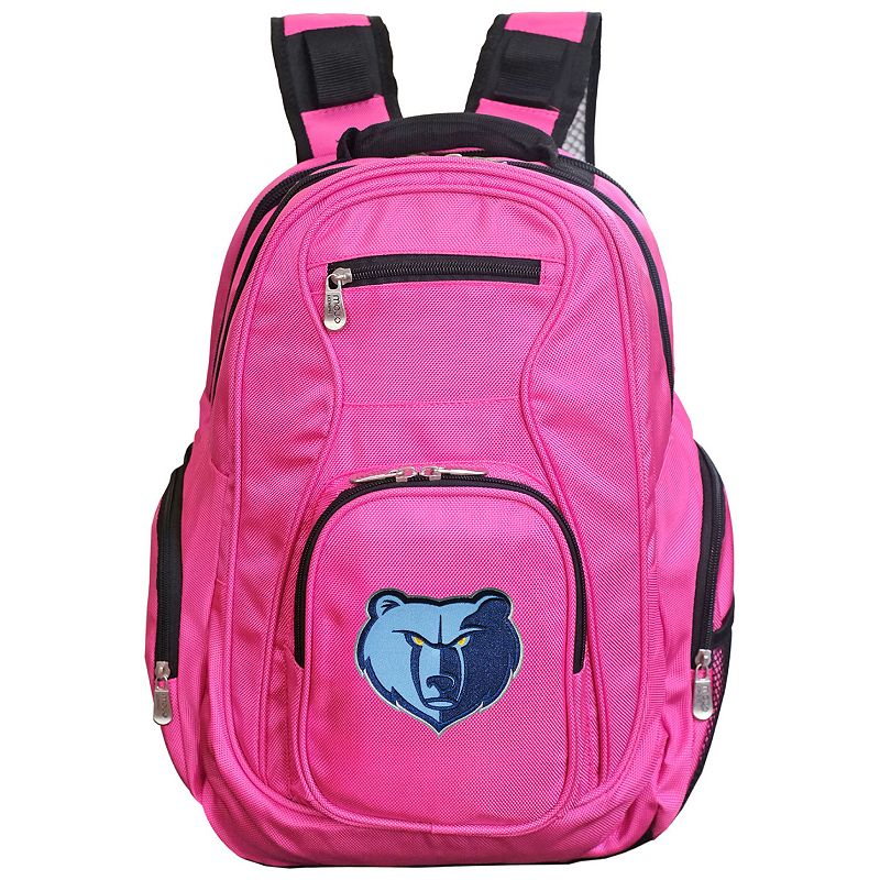 Memphis Grizzlies Premium Laptop Backpack, Pink