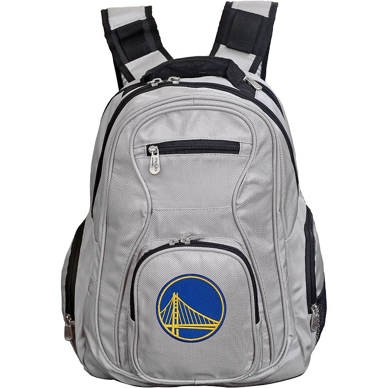 Golden State Warriors Premium Laptop Backpack, Grey