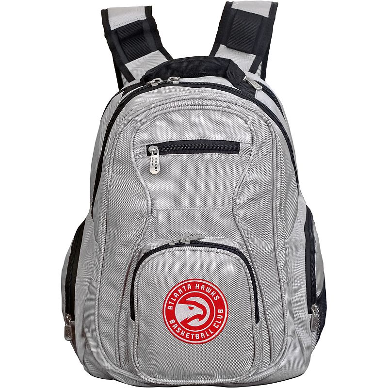 Atlanta Hawks Premium Laptop Backpack, Grey