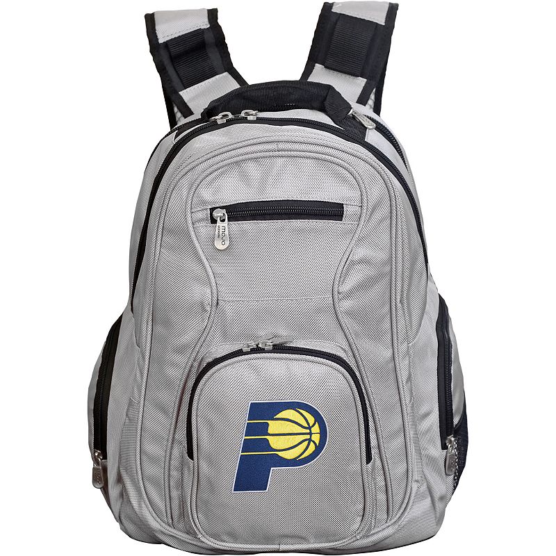 Indiana Pacers Premium Laptop Backpack, Grey