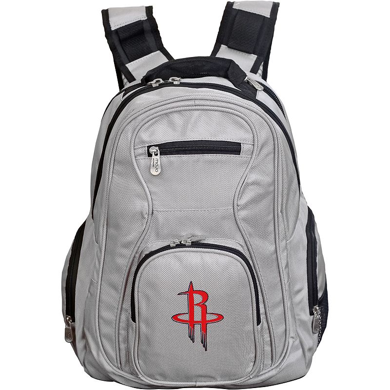 Houston Rockets Premium Laptop Backpack, Grey