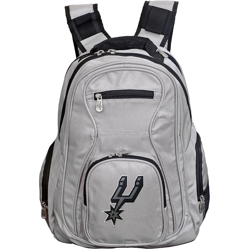 San Antonio Spurs Premium Laptop Backpack, Grey