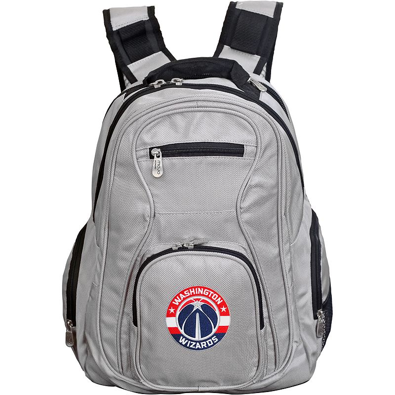 Washington Wizards Premium Laptop Backpack, Grey
