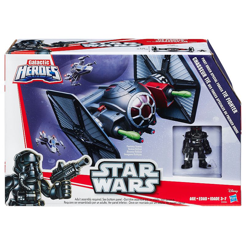 UPC 630509354832 product image for Galactic Heroes Star Wars First Order Special Forces TIE Fighter by Playskool He | upcitemdb.com