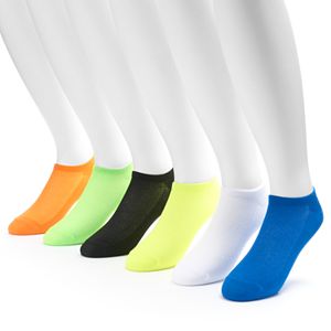 Big & Tall Tek Gear® 6-pack Performance No-Show Socks
