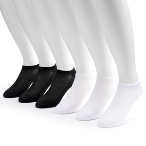 Big & Tall Tek Gear® 6-pack Performance No-Show Socks