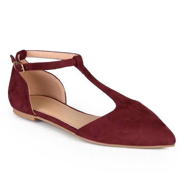Journee Collection Vera Women's TStrap Flats