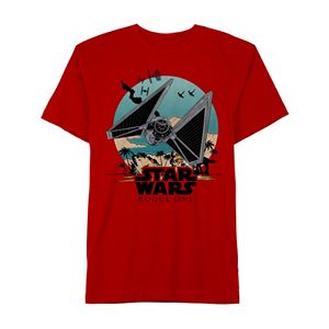 Boys 8-20 Rouge One: A Star Wars Story Tie Fighter Tee
