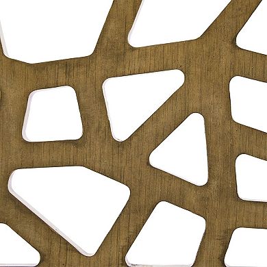 INK+IVY Crackle Contemporary Cutout Counter Stool