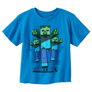 Boys 4-7 Minecraft Zombie Graphic Tee