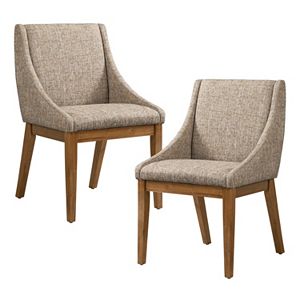 INK+IVY Dean Upholstered Dining Chair 2-piece Set