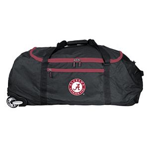 Alabama Crimson Tide Wheeled Collapsible Duffle Bag