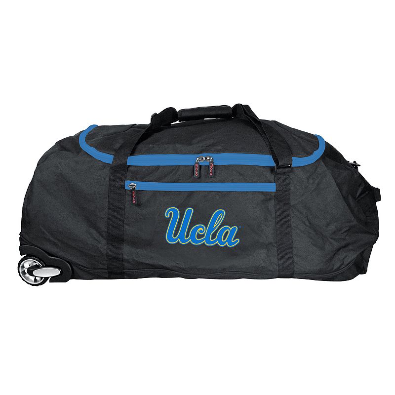 UCLA Bruins Wheeled Collapsible Duffle Bag, Black, ROLNG DUFF