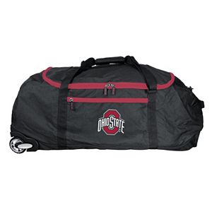 Ohio State Buckeyes Wheeled Collapsible Duffle Bag