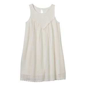Girls 7-16 Mudd® Keyhole Crochet Dress