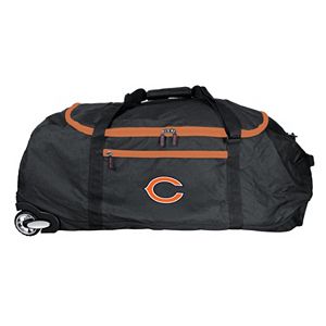 Chicago Bears Wheeled Collapsible Duffle Bag