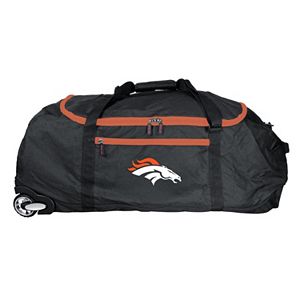Denver Broncos Wheeled Collapsible Duffle Bag
