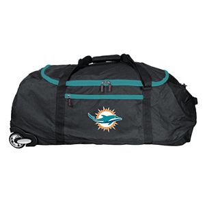 Miami Dolphins Wheeled Collapsible Duffle Bag