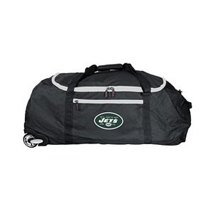 New York Jets Wheeled Collapsible Duffle Bag