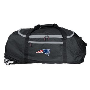 New England Patriots Wheeled Collapsible Duffle Bag