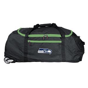 Seattle Seahawks Wheeled Collapsible Duffle Bag