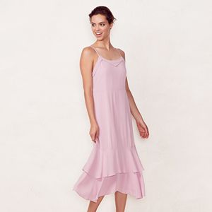 Women's LC Lauren Conrad Tiered Slip Dress