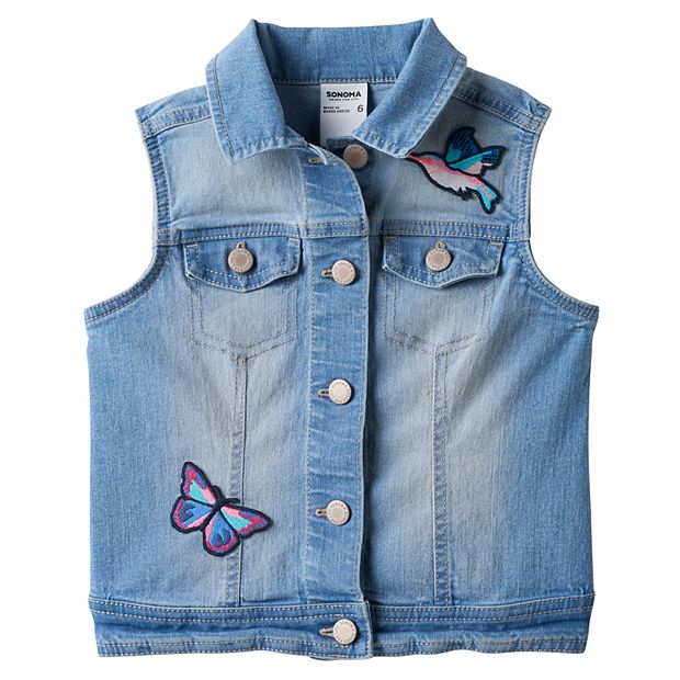 Kohl's denim outlet vest