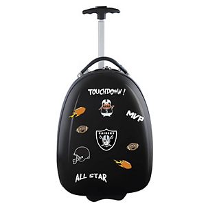 Children's Oakland Raiders Hardshell Wheeled Luggage Pod