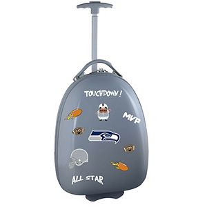 Children's Seattle Seahawks Hardshell Wheeled Luggage Pod