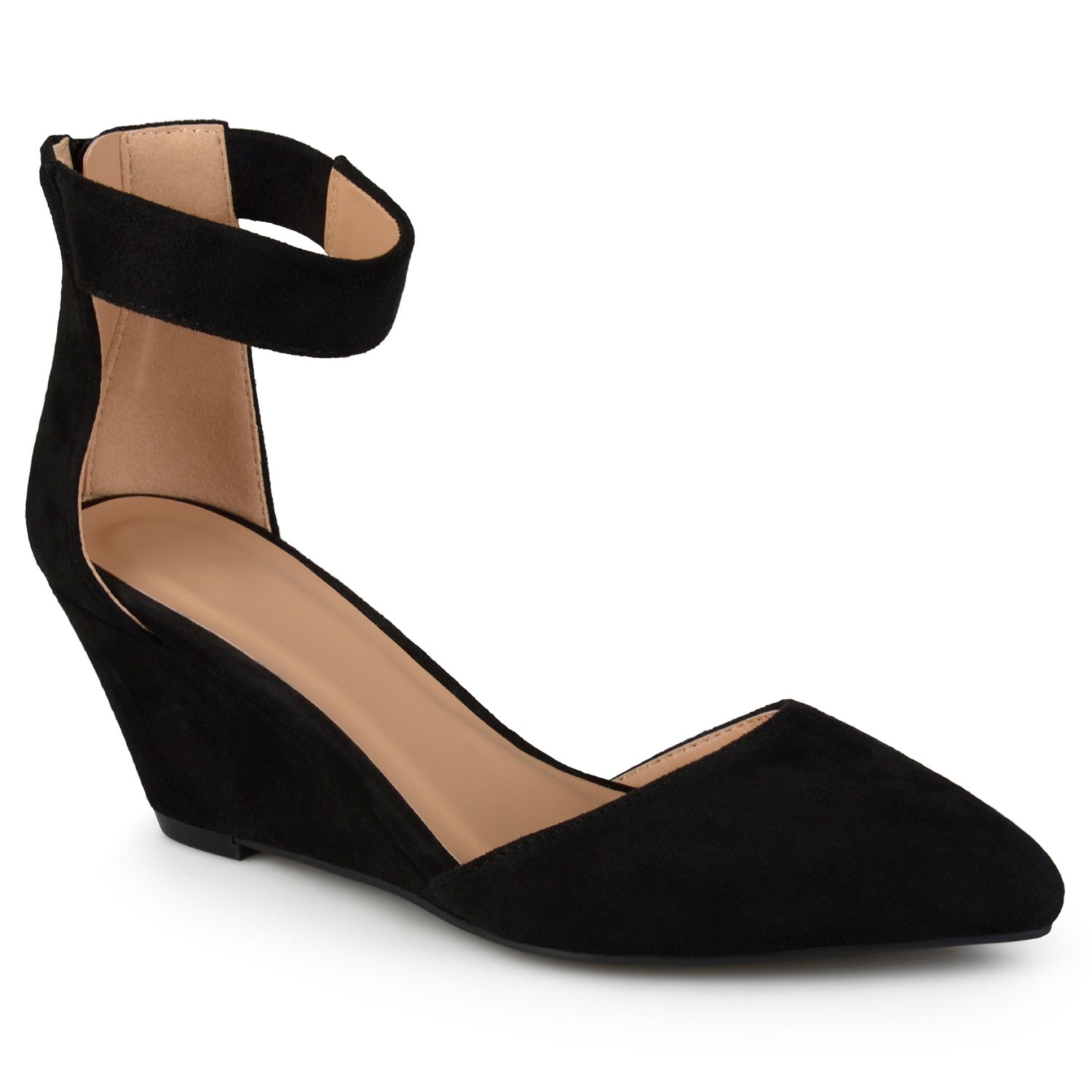 journee collection radia wedge pump