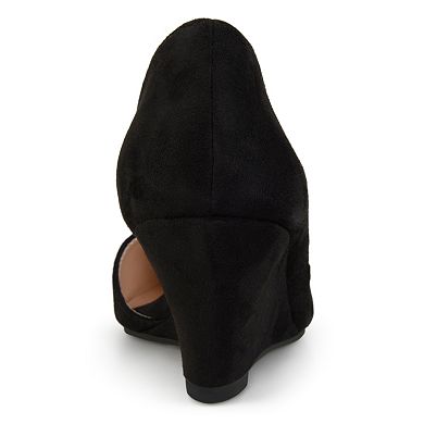Journee Collection Lenox Women's D'Orsay Wedges