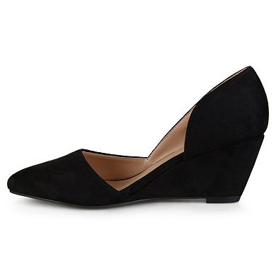 Journee Collection Lenox Women's D'Orsay Wedges