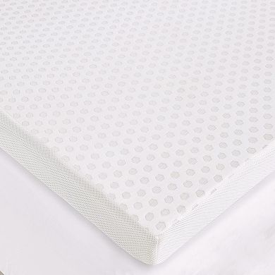 Sleep Philosophy 3-Inch Gel Memory Foam Mattress Topper with Cooling Cover