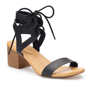 madden NYC Lucinda Women's Stacked-Heel Sandals