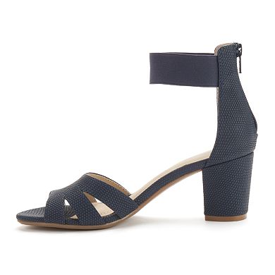 Croft & Barrow® Women's Ortholite Block-Heel Sandals