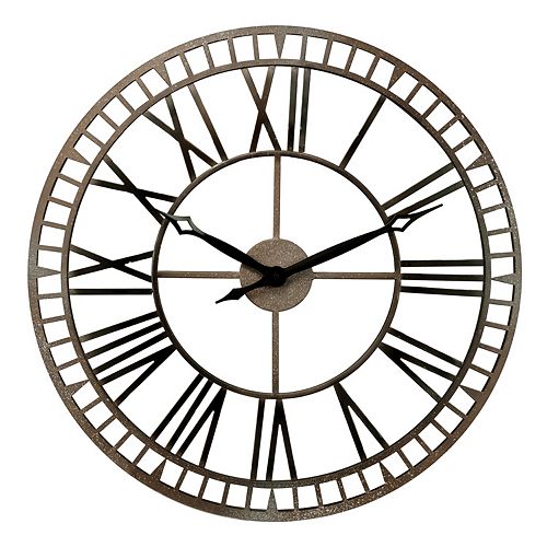 Chaney Metal Wall Clock