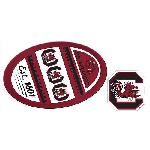South Carolina Gamecocks Jumbo Tailgate & Mascot Peel & Stick Decal Set