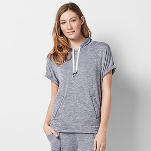 Women's SONOMA Goods for Life™ Raglan Short Sleeve Hoodie