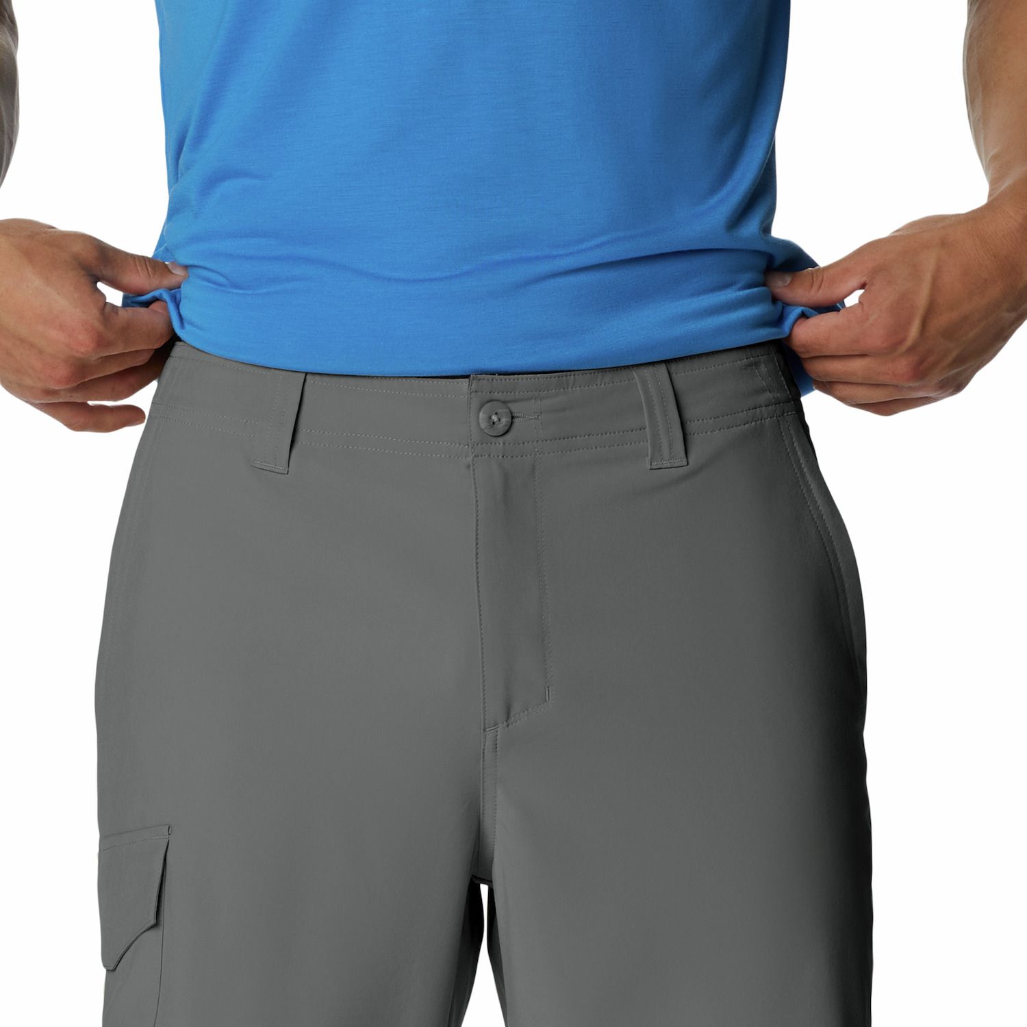 Short Cargo Columbia Eaglecrest Homme - Gris, Taille 42, UPF, Neuf Avec étiquette