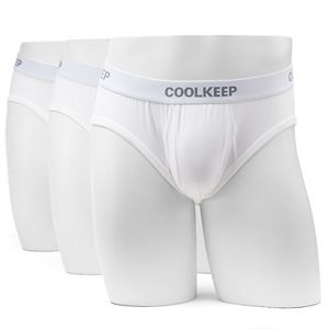 Men's CoolKeep 3-pack Quick-Dry Performance Mid-Rise Briefs