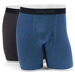 Men's CoolKeep 2-pack Techno Mesh Performance Midway Briefs