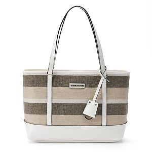 Dana Buchman Bella Striped Tote